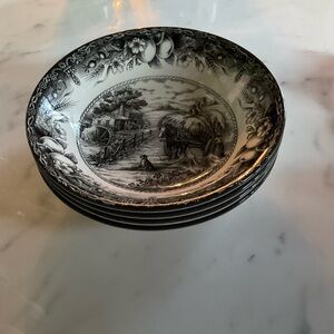Royal Stafford “Hayride” Cereal Bowls